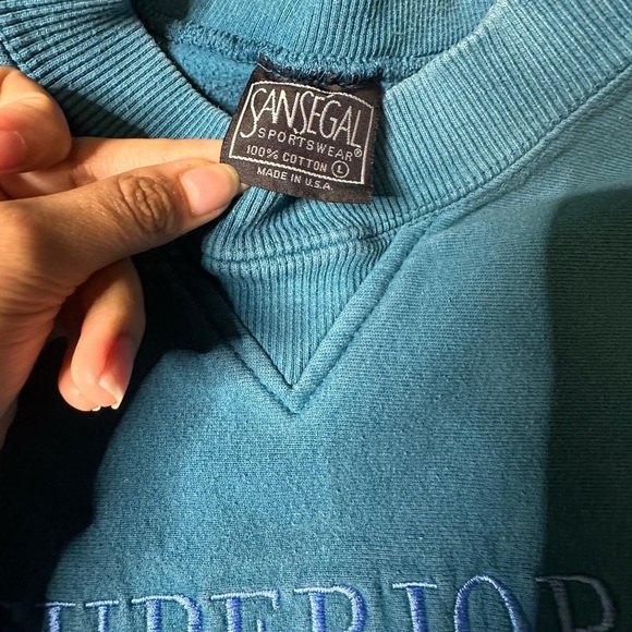 Sansegal Sportswear Blue Crewneck - Picture 2 of 7